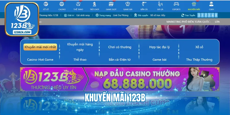Khuyến Mãi 123B - Top 4 Sự Kiện Hot Không Nên Bỏ Qua